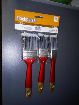 Flachpinsel 3er Set