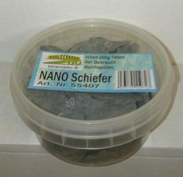 Schiefer schwarz Nano 200g