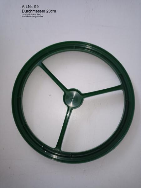 Teichfutterring Durchmesser 23 cm grün